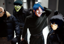 Gorillaz live in 360 Grad