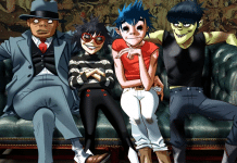 Gorillaz live in 360 Grad
