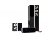 auna Linie-501-BK 5.0 Heimkino Soundsystem 350W RMS (Leserpoll-Gewinn)