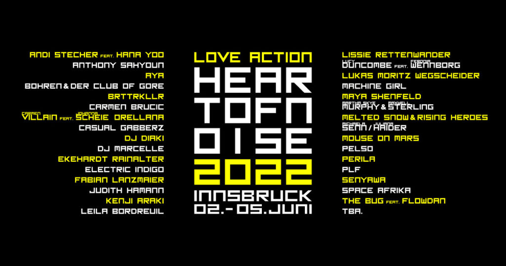 Heart of Noise 2022 Line-up