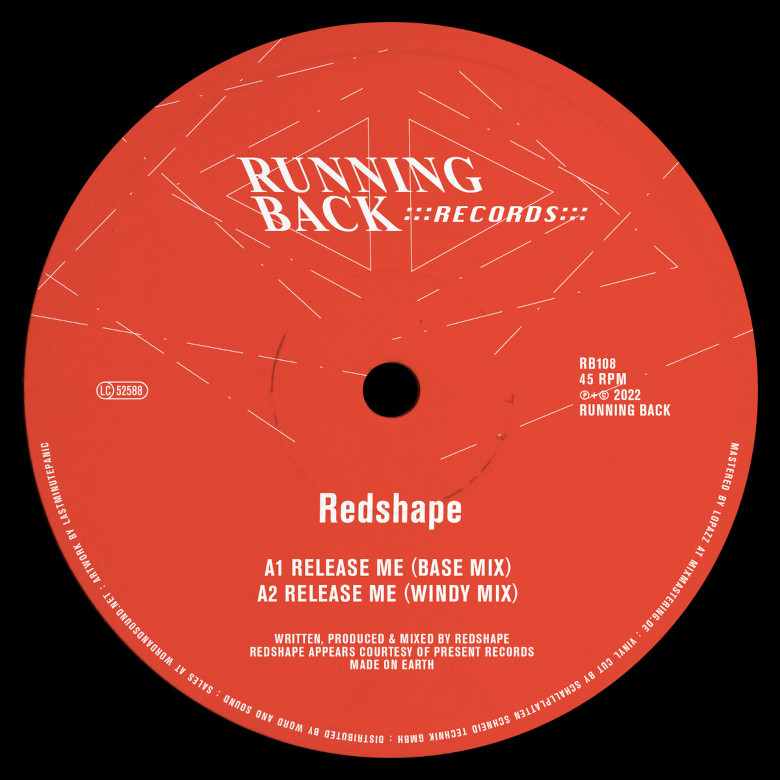 Redshape – Release Me (Running Back)