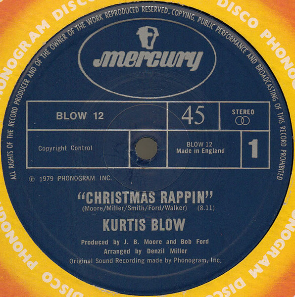 Kurtis Blow – Christmas Rappin'