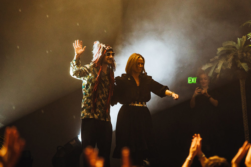 DJ Koze mit Róisín Murphy 2019 in Sydney (Foto: Jordan Munns)