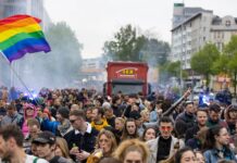 Berliner Clubarbeitenden Gewerkschaft: „Auch wir wollen eine Work-Life-Balance haben” Tanzdemo „Wem gehört die Stadt?” (Foto: Kollektiv Kirsch)