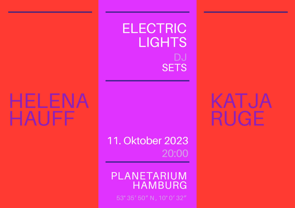 Electric Lights Flyer (Foto: Katja Ruge)