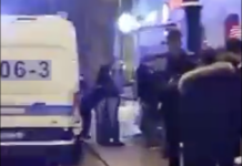 Moskau: Razzien in queeren Clubs nach LGBTIQ+-Verbot Eine mutmaßliche Polizei-Razzia in Moskau (Screenshot: X/ @kolezev)