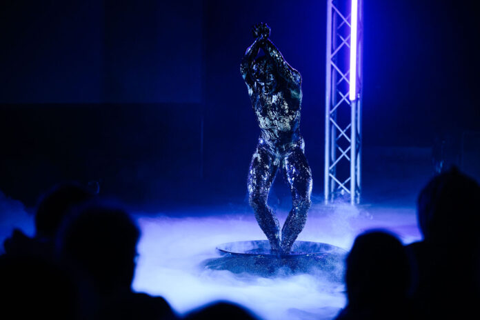 Joshua Serafin während ihrer Performance „VOID” (Foto: David Visnjic)