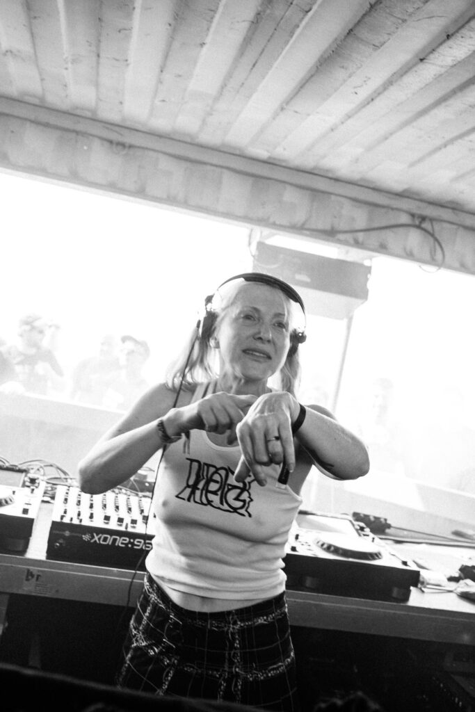 Ellen Allien beim Closing des letzten MELT(Foto: Manuel Schuller)