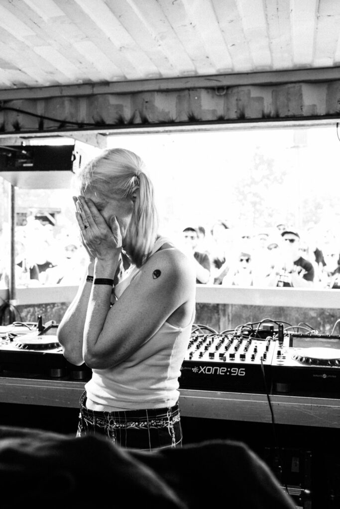 Ellen Allien beim Closing des letzten MELT(Foto: Manuel Schuller)