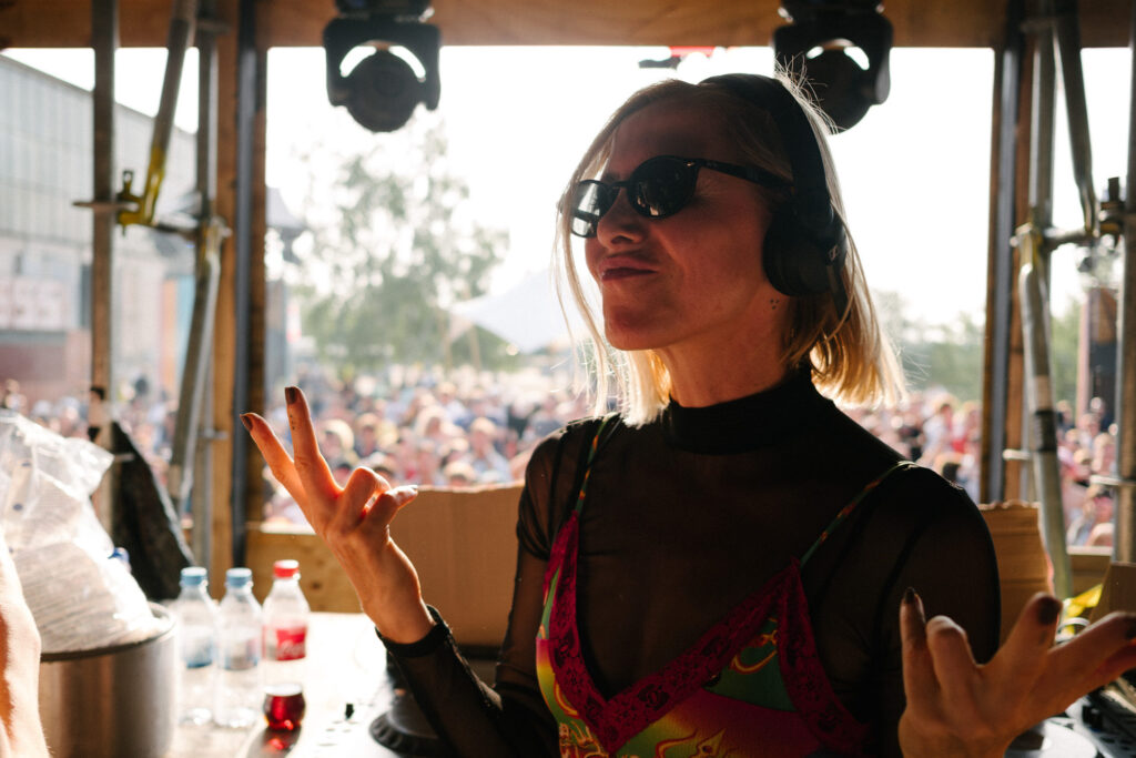 Ellen Allien auf dem Melt! 2019 (Foto: Manuel Schuller)