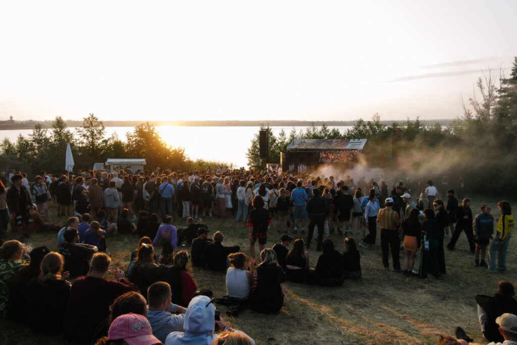 Die Club Stage, Nachfolgerin des Sleepless Floors, auf dem MELT 2023 (Foto: Manuel Schuller)