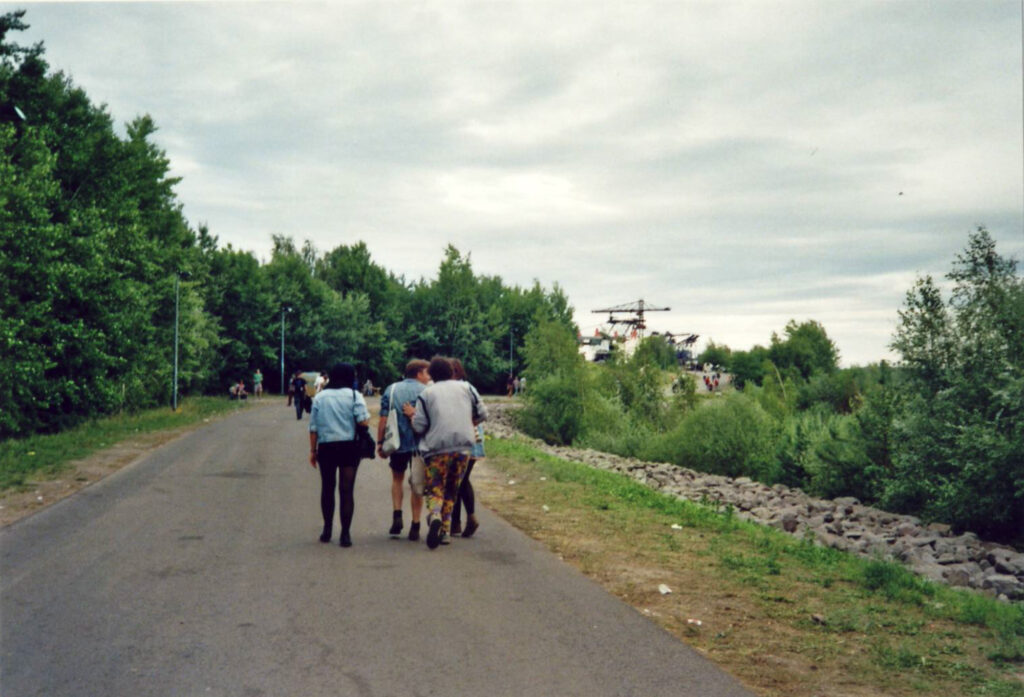 Den langen Weg vom Campingplatz zu den Bühnen brachte ich am liebsten zu Fuß hinter mich (Foto: Manuel Schuller)