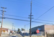 Los Angeles: Tote und Verletzte bei Schießerei auf Warehouse-Party 14th Place in Los Angeles (Foto: Street View)