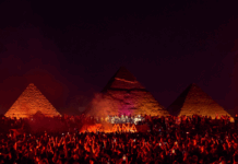 EXIT: Menschenrechtsorganisation will Festival bei Pyramiden von Gizeh verhindern Das Zamna Festival vor den Pyramiden von Gizeh (Foto: Zamna Festival)