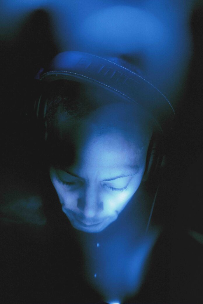 Jeff Mills bei „Liquid Room Paris” (Foto: Léa Legallais)