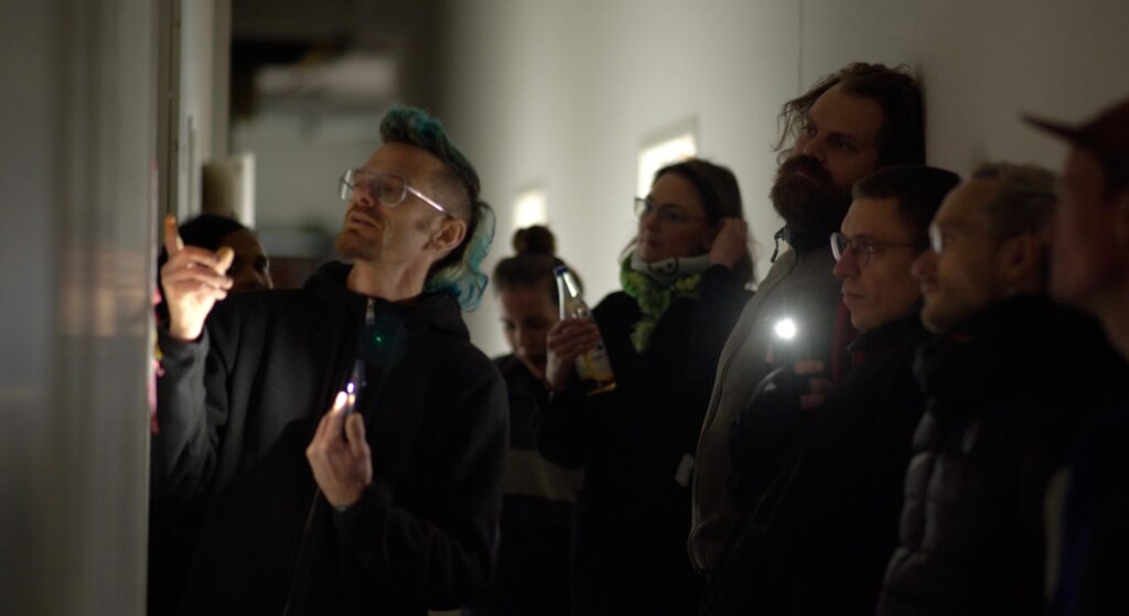 Das krakelee Kollektiv plant den neuen Club (Foto: krakelee)