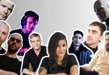 Techno-Klassiker: 10 Tracks aus den Nuller- und Zehnerjahren, die die Gegenwart prägen Fotos: DVS1 (Foto: Salar Kheradpejouh), Rødhåd (Foto: Matthias-Wehofsky), Mark Broom (Matt Playford), Marcel Dettmann (Foto: Sven Marquardt), Ben Klock (Raphael Maxim Guillou), Presse; Collage: GROOVE