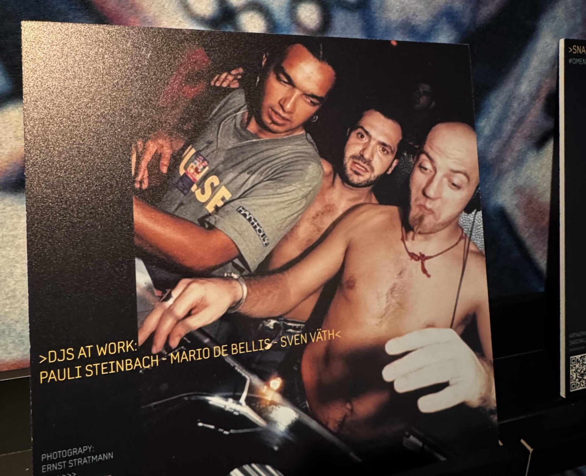 Bei der Omen-Ausstellung im MOMEM darf Sven Väth nicht fehlen.