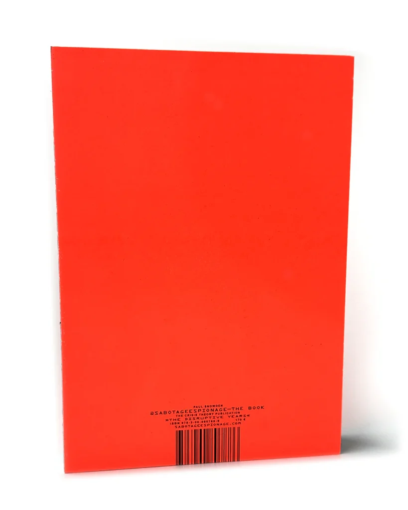 sabotageespionage - THE BOOK (Foto: thecrisistheory)