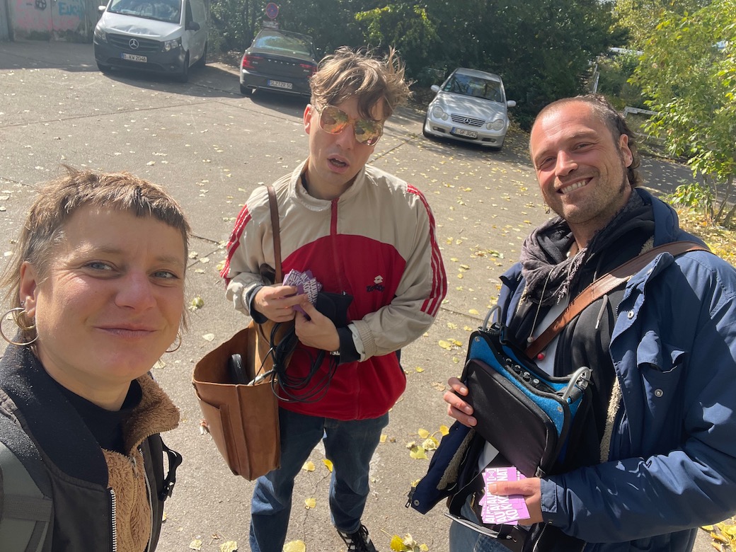 Swantje Reuter, Jürg Andreas Meister und Tim Schleinitz (Foto: [audiokombinat]