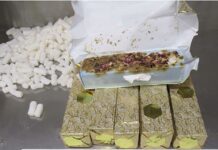 Österreich: Polizei beschlagnahmt 160 Kilo Ketamin Diese Kerzen dienten als Versteck (Foto: LPD NÖ/LKA)