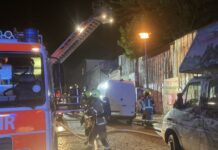 OXI: Brand in Berliner Club