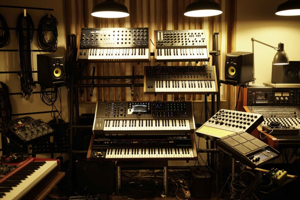 Im Studio bei Rødhåd