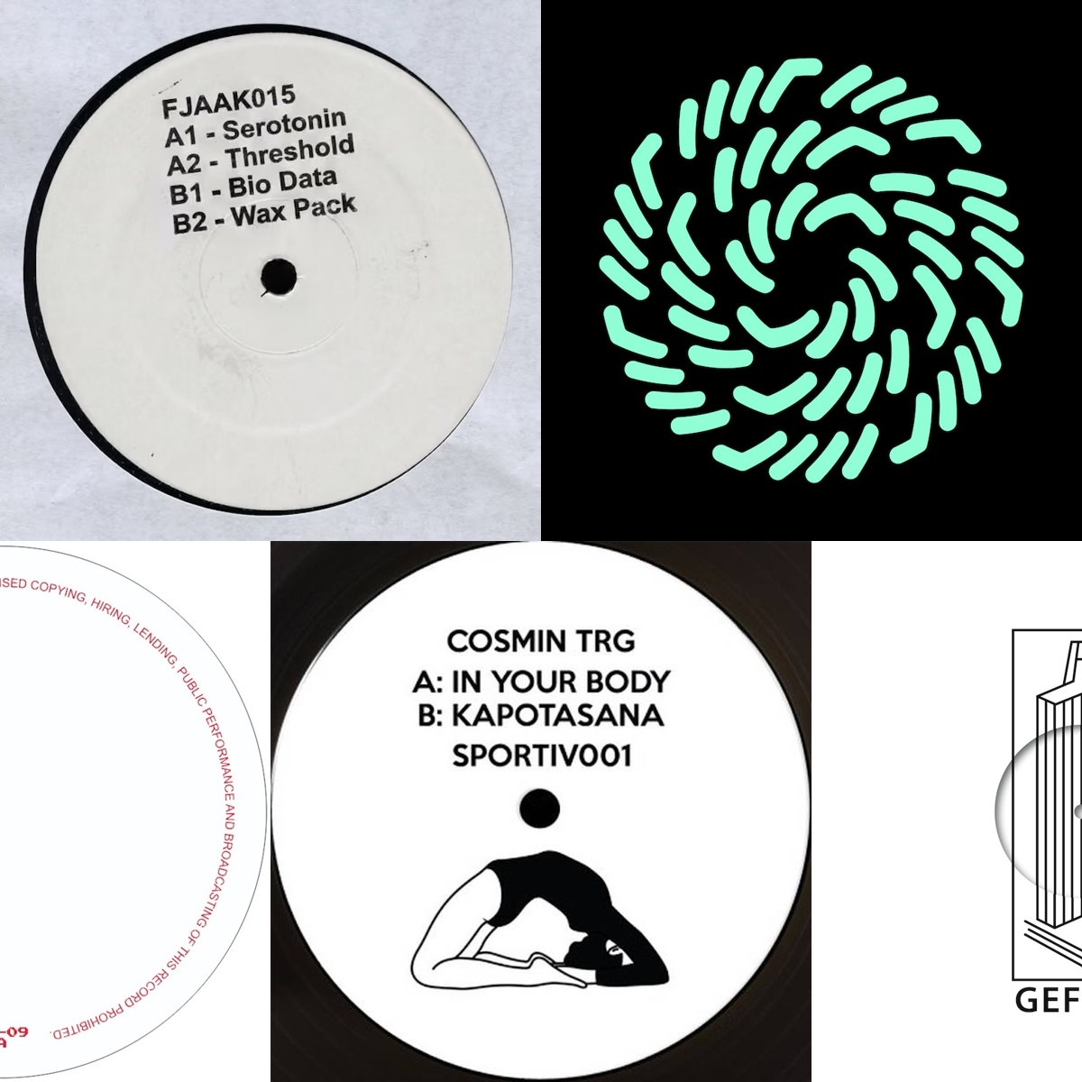 Unsere Platten der Woche mit Barnt, Cosmin TRG, FJAAK, Ricardo Villalobos und Sciahri